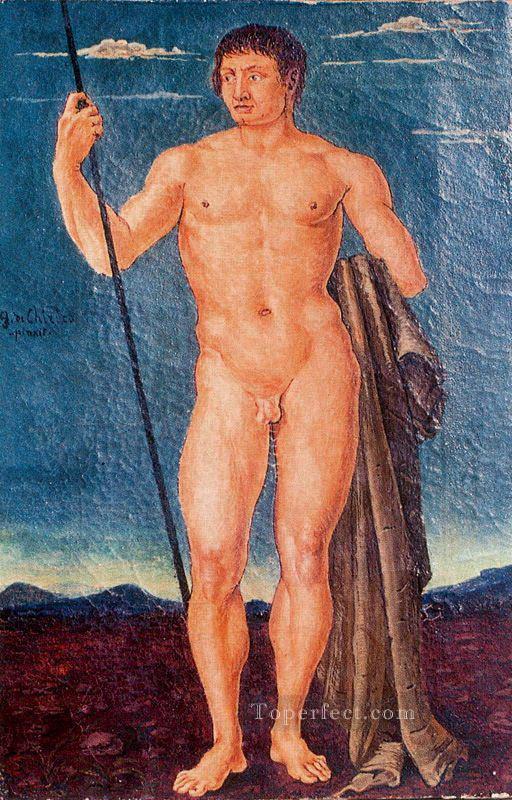 st george Giorgio de Chirico Impressionistic nude Oil Paintings
